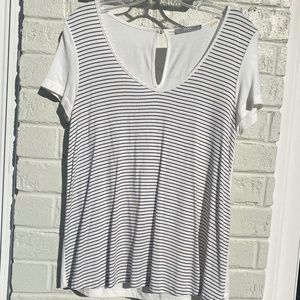 Tart short sleeve striped tee XS